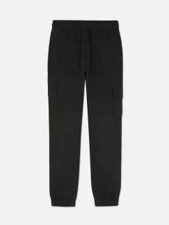 Hosen|Primark Cargohose Mit Kordelzug Schwarz