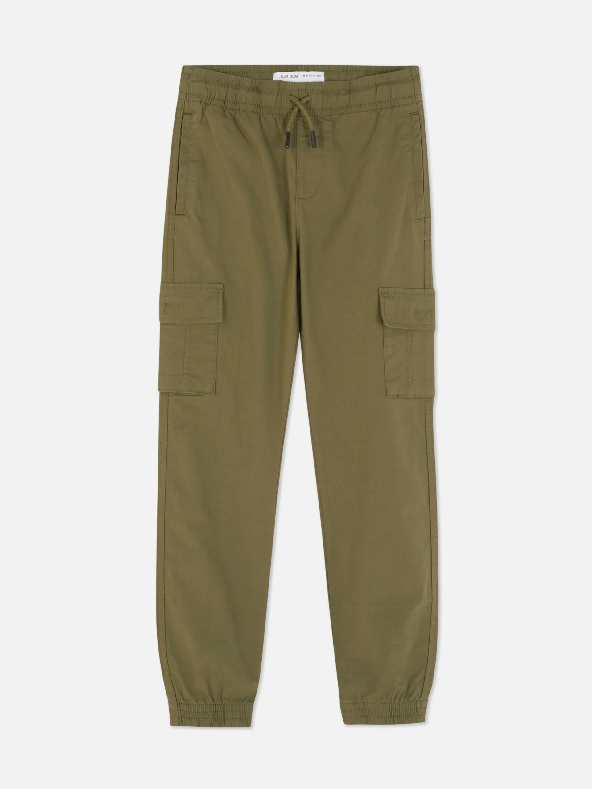 Hosen|Primark Cargohose Mit Kordelzug Khakifarben