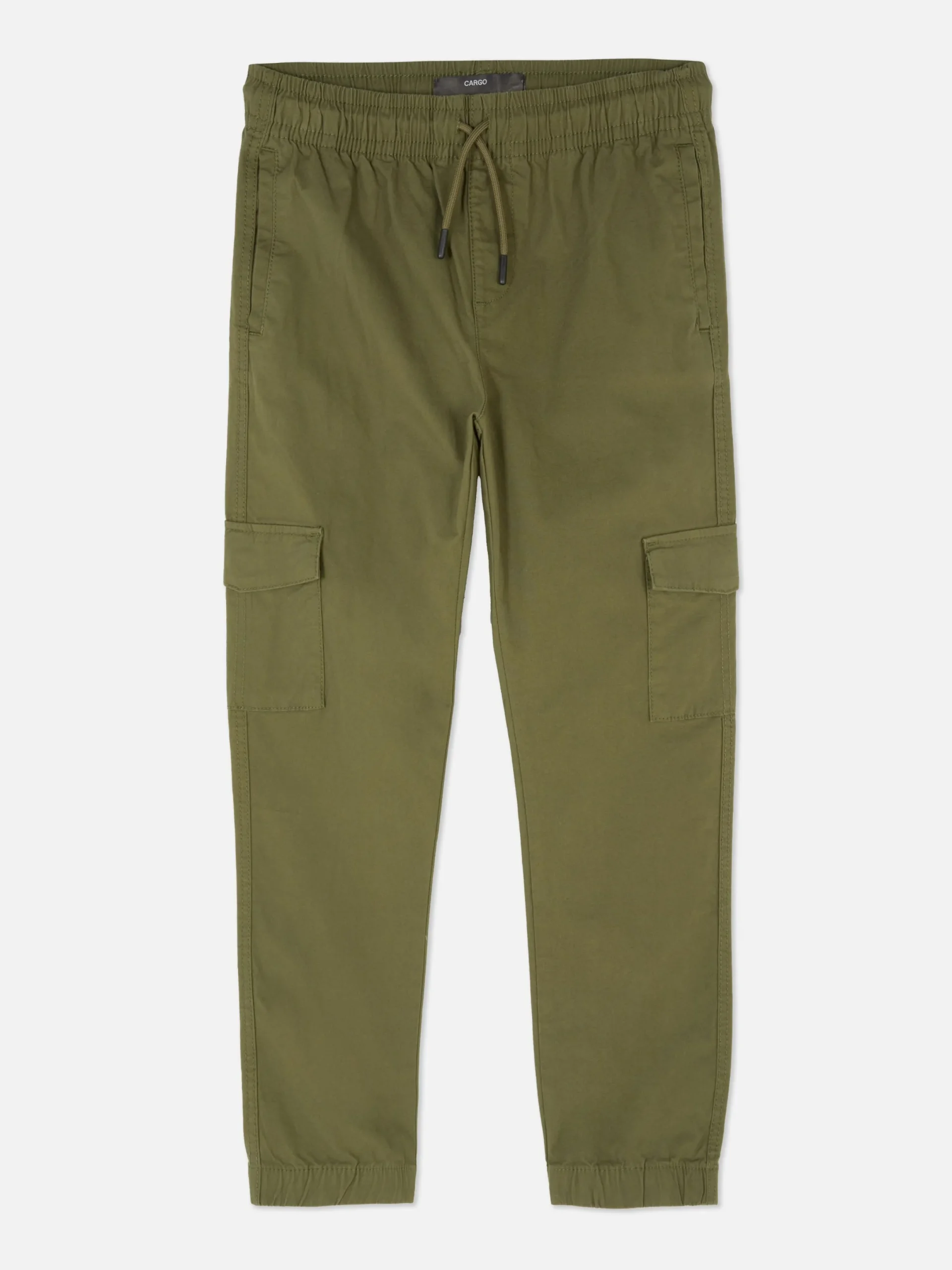 Hosen|Primark Cargohose Mit Kordelzug Khakifarben