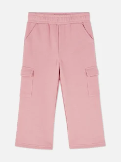Jogginghosen|Primark Cargohose Mit Weitem Bein Rosa