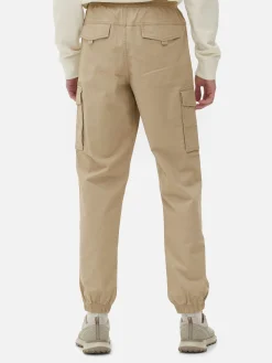 Hosen|Primark Cargohose Mit Weiten Bündchen Steinfarben