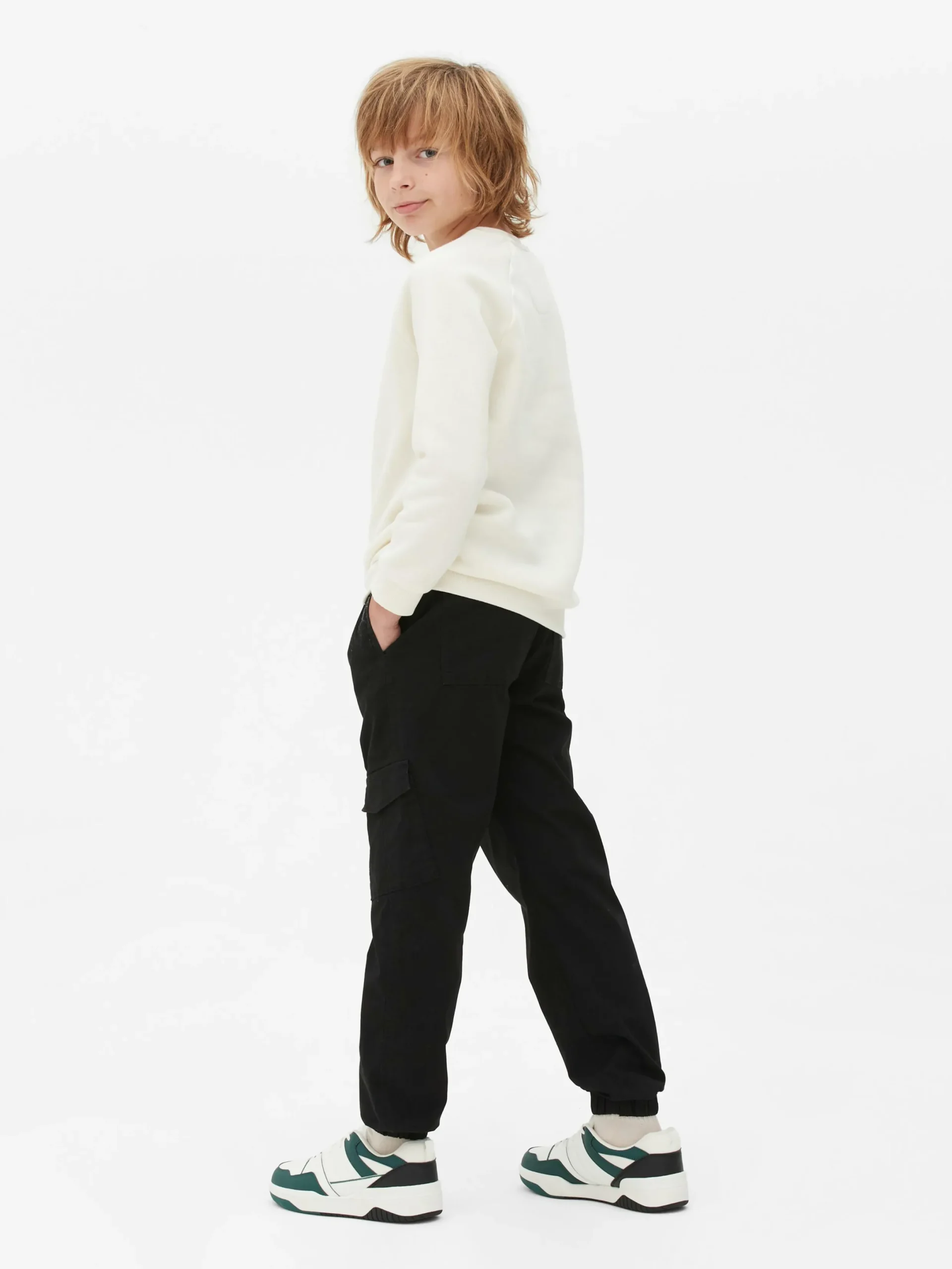 Hosen|Primark Cargohose (Teeny Boys) Schwarz