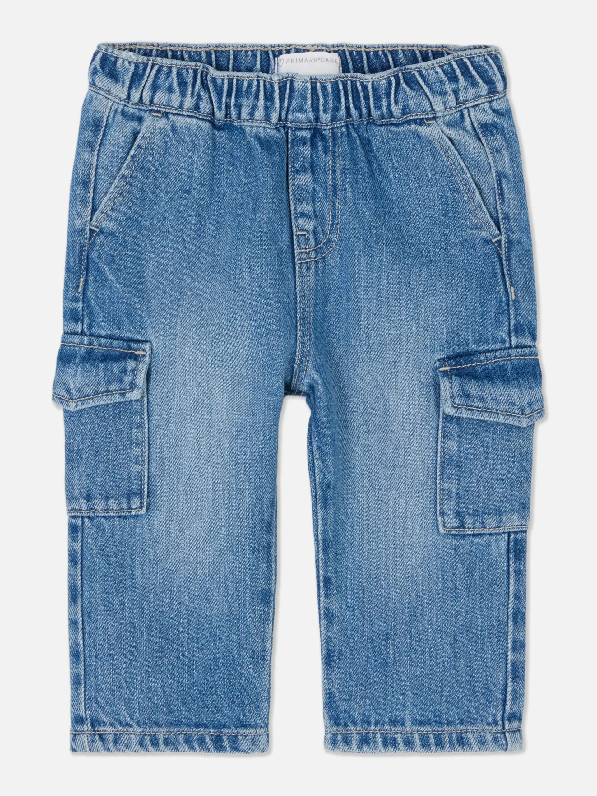 Hosen Und Leggings|Primark Cargo-Jeans Mittelblau