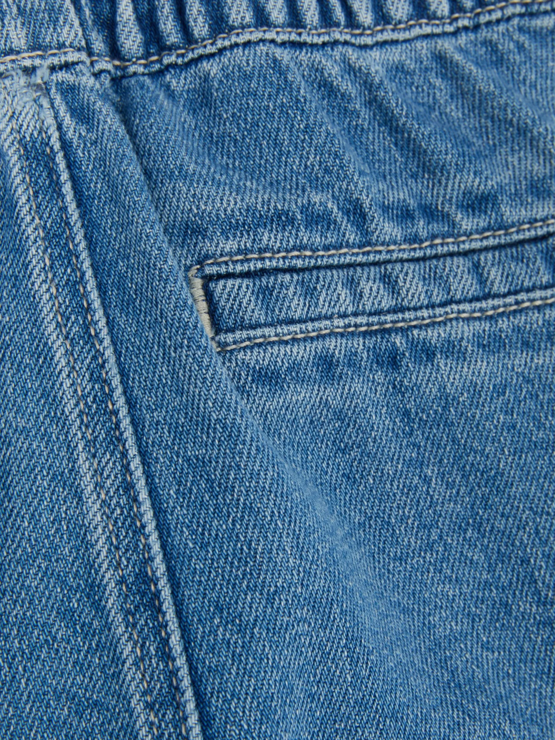 Hosen Und Leggings|Primark Cargo-Jeans Mittelblau