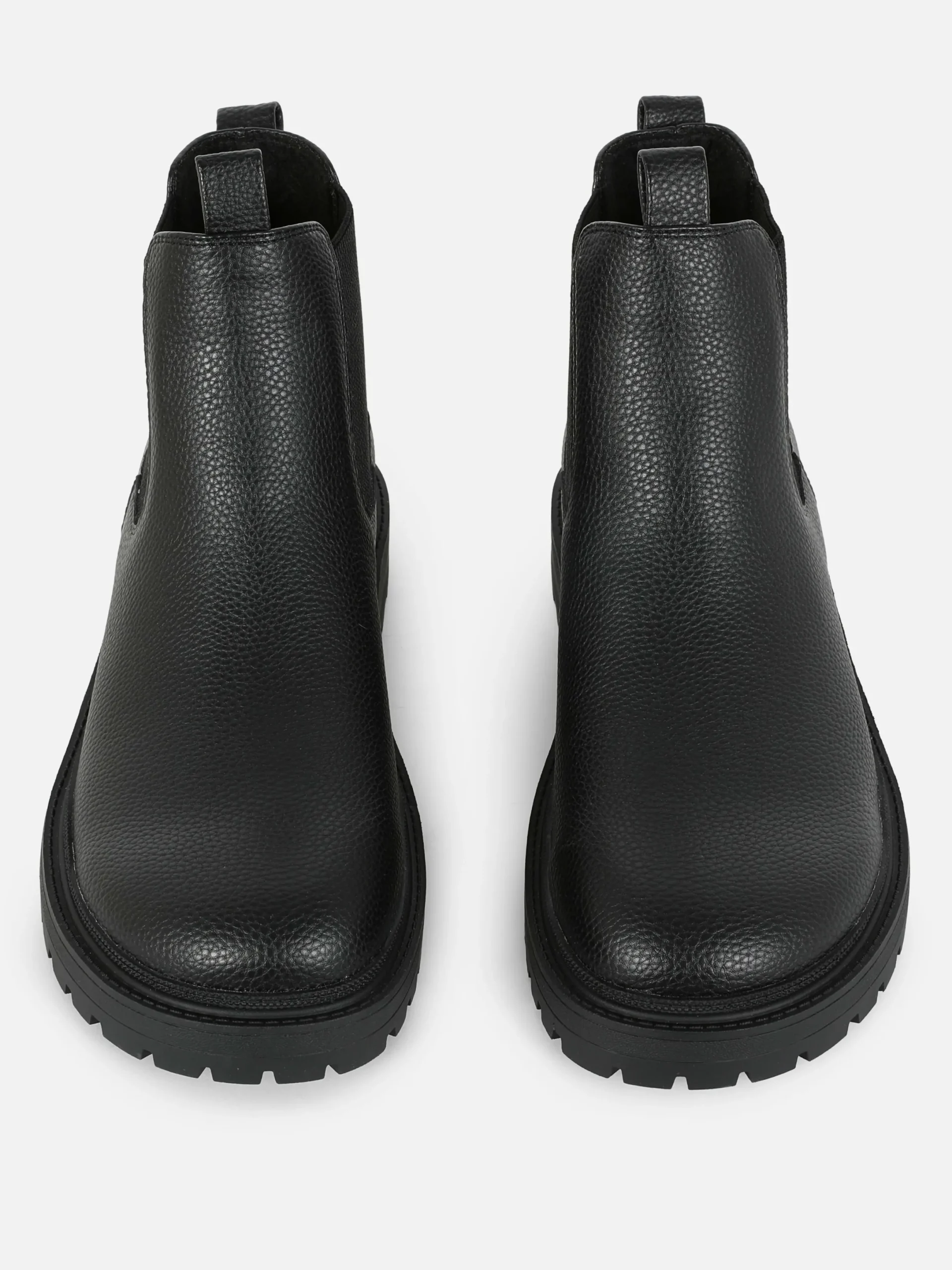 Stiefel|Primark Chelsea Boots Aus Kunstleder Schwarz