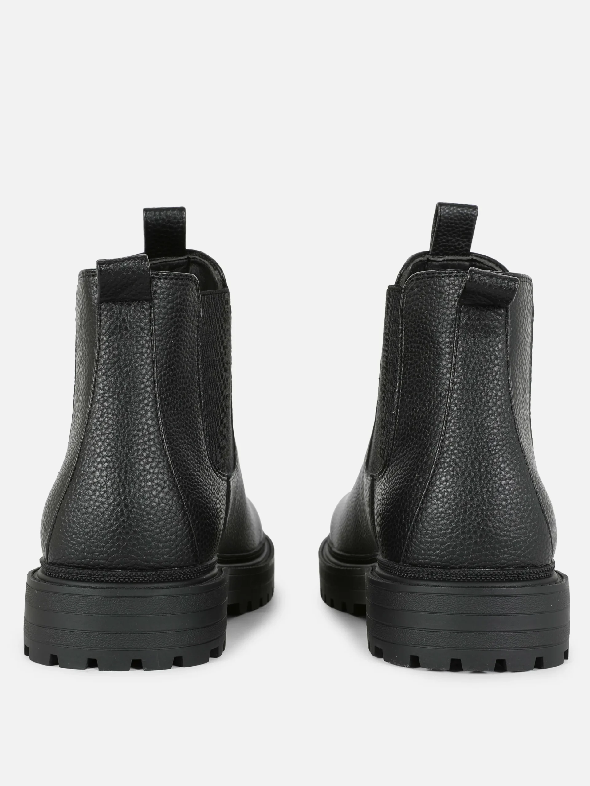 Stiefel|Primark Chelsea Boots Aus Kunstleder Schwarz