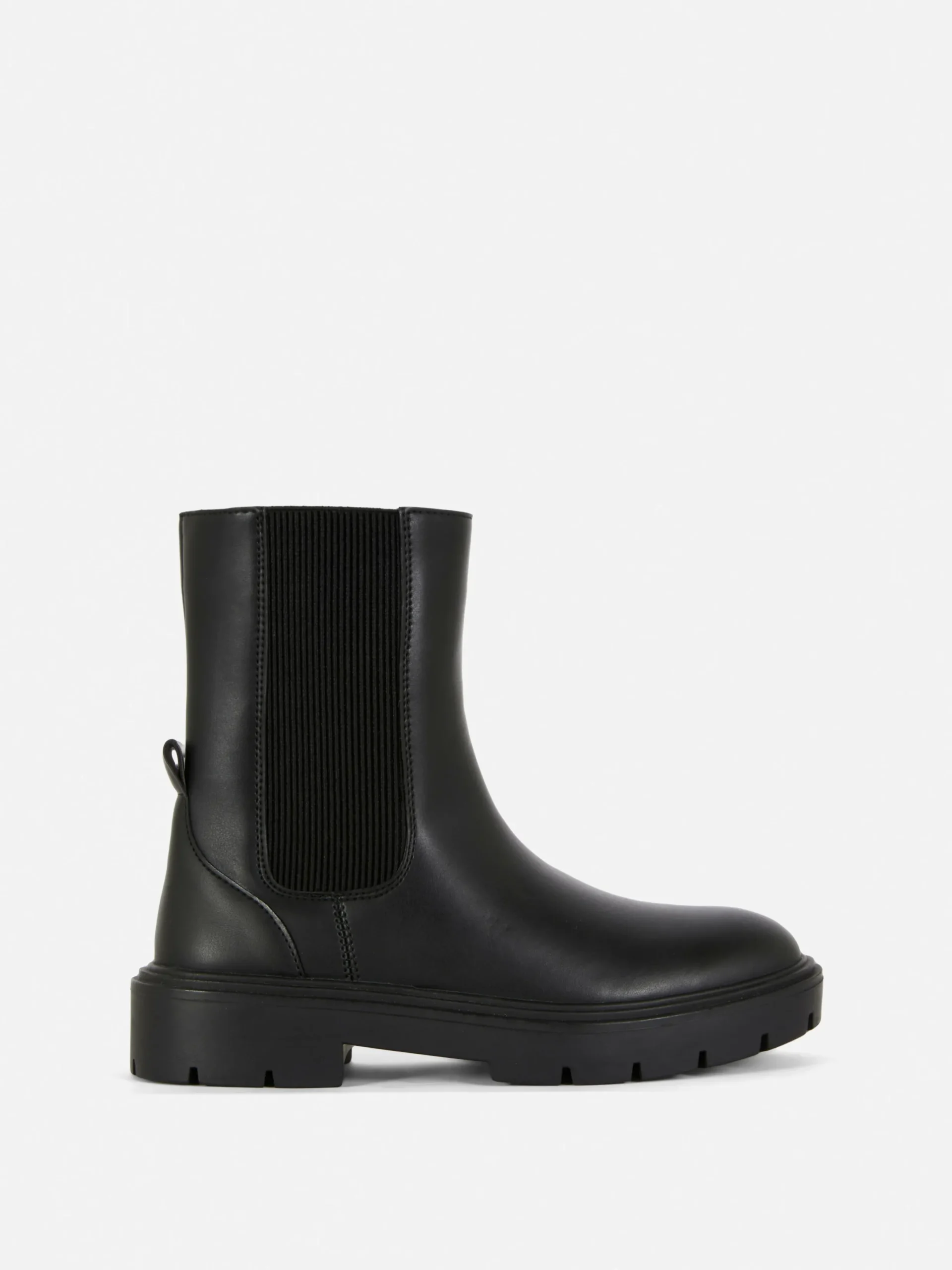 Stiefel Und Gummistiefel|Primark Chelsea Boots Mit Runder Zehenpartie Schwarz