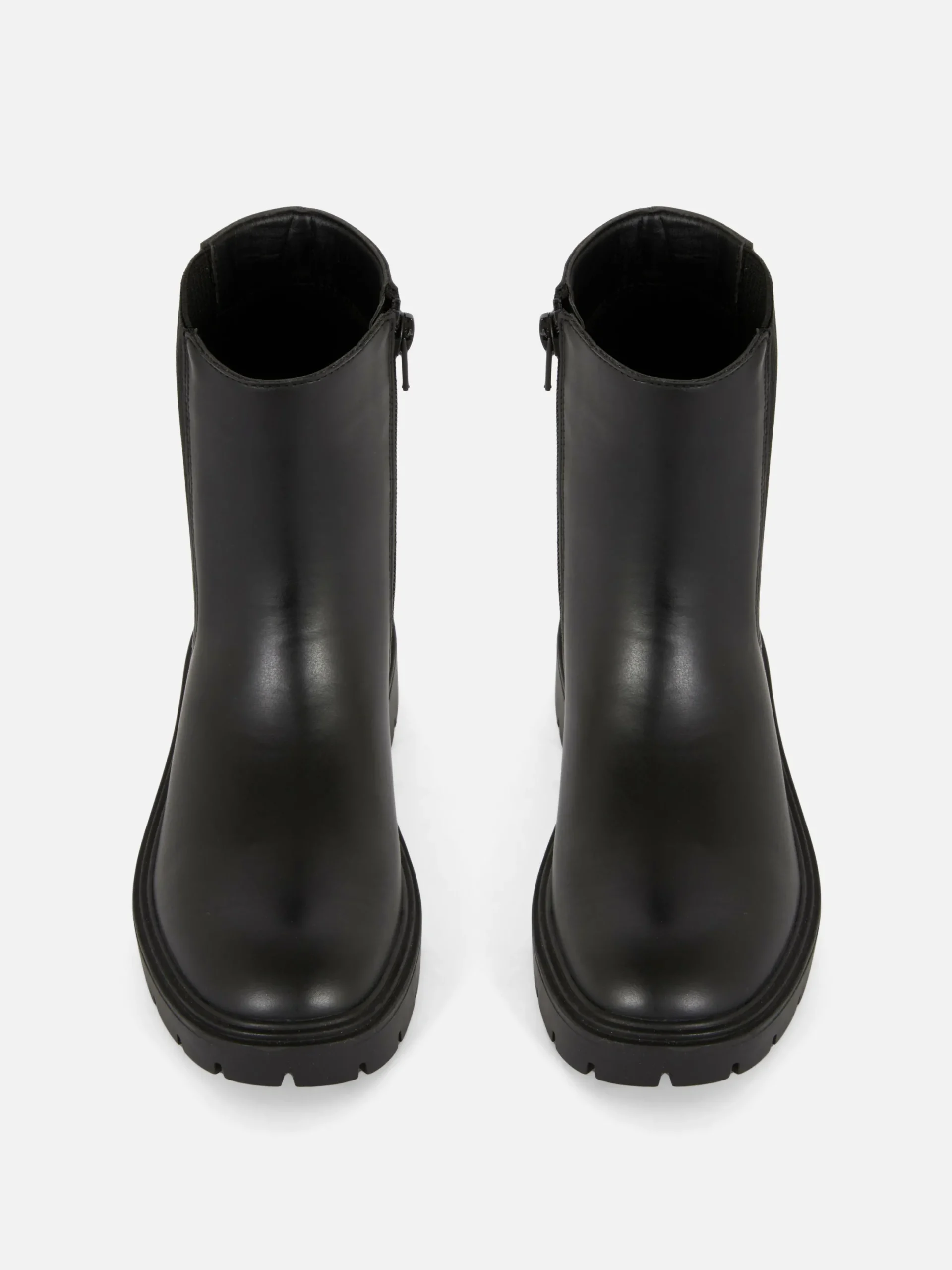 Stiefel Und Gummistiefel|Primark Chelsea Boots Mit Runder Zehenpartie Schwarz