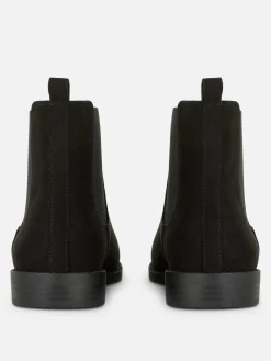 Stiefel|Primark Chelsea-Boots In Wildleder-Optik Schwarz