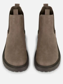 Stiefel|Primark Chelsea-Boots Mit Dicker Sohle Braun