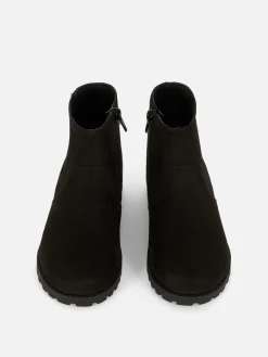 Stiefel Und Gummistiefel|Primark Chelsea-Stiefeletten Mit Reißverschluss Schwarz