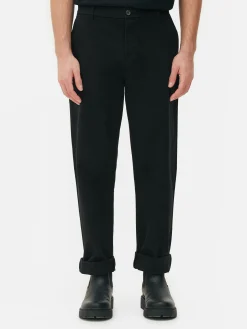 Hosen|Primark Chinohose In Gerader Passform Schwarz