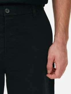 Hosen|Primark Chinohose In Gerader Passform Schwarz