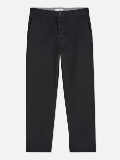Hosen|Primark Chinohose In Gerader Passform Schwarz