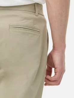 Hosen|Primark Chinohose In Gerader Passform Steinfarben