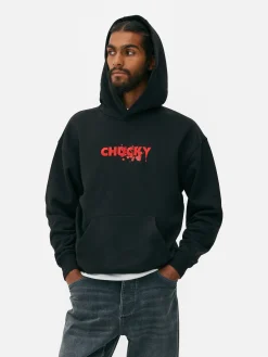 Halloween Alle|Grafik-T-Shirts Und -Sweatshirts|Primark „Chucky“ Hoodie Mit Grafik Schwarz