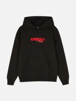 Halloween Alle|Grafik-T-Shirts Und -Sweatshirts|Primark „Chucky“ Hoodie Mit Grafik Schwarz