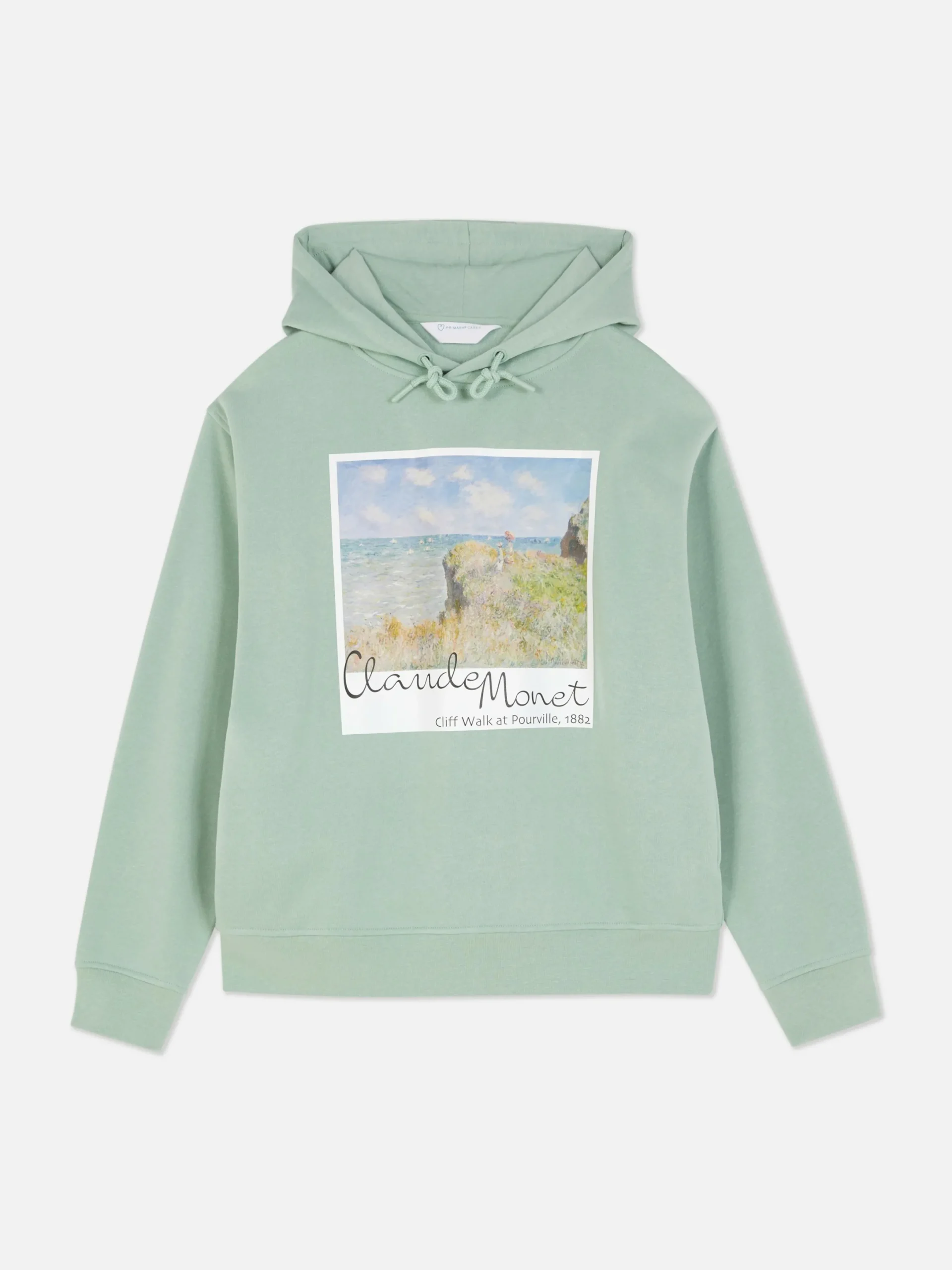 Hoodies Und Sweatshirts|Grafik-T-Shirts Und -Sweatshirts|Primark „Claude Monet“ Hoodie Mintgrün