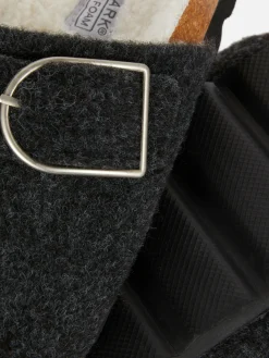 Hausschuhe|Primark Clog-Mules Aus Filz Schwarz