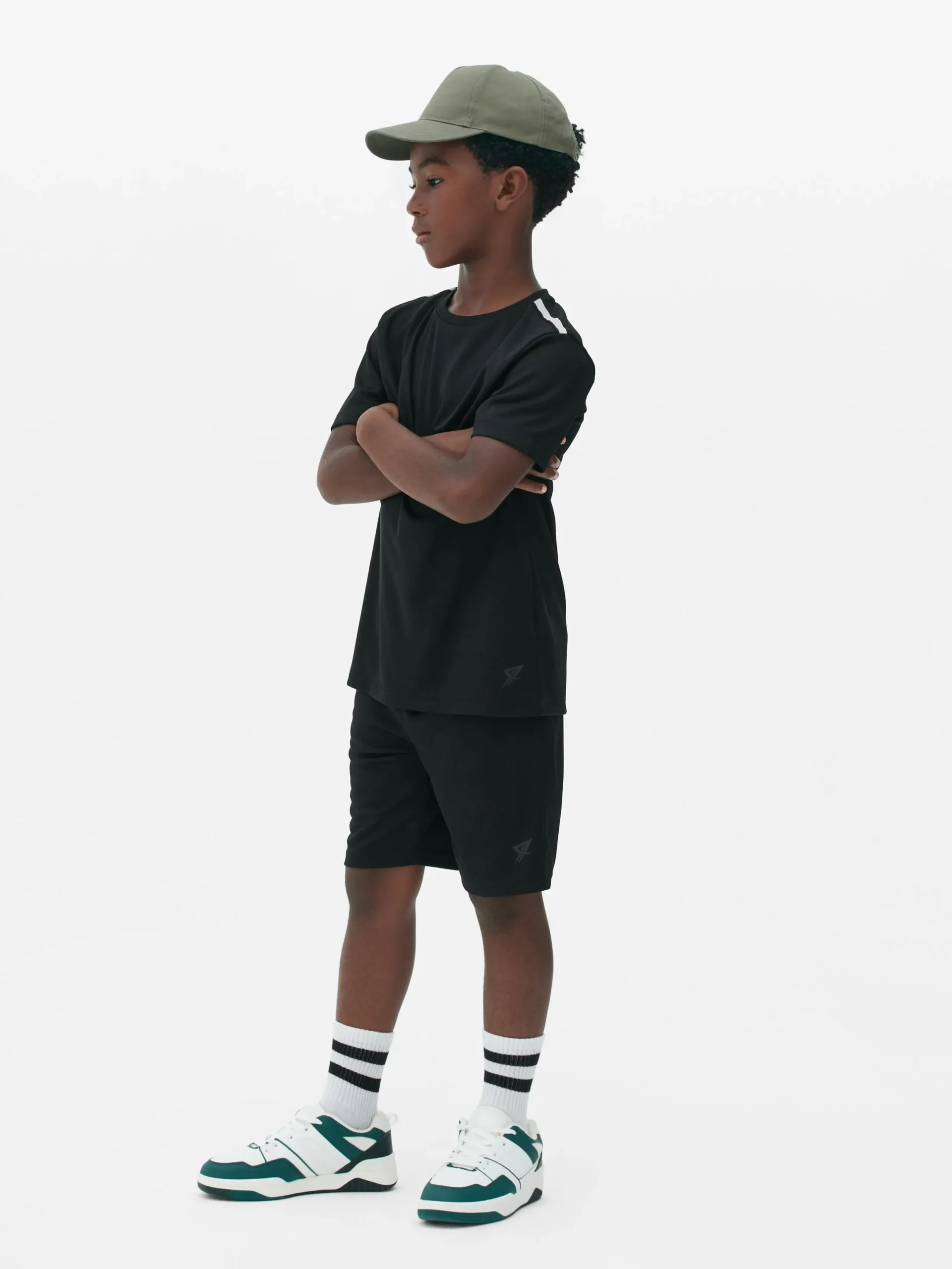 Tops Und T-Shirts|Primark „Core Performance“ T-Shirt Schwarz