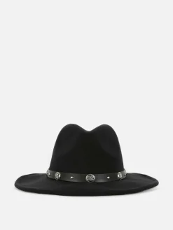 Mützen, Handschuhe Und Schals|Primark Cowboyhut Mit Nietendetails Schwarz