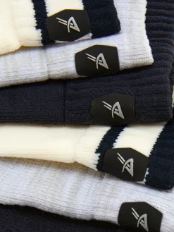 Socken|Primark Crew-Socken In 1/4-Länge Aus Mikrofaser, 3er-Pack Grau