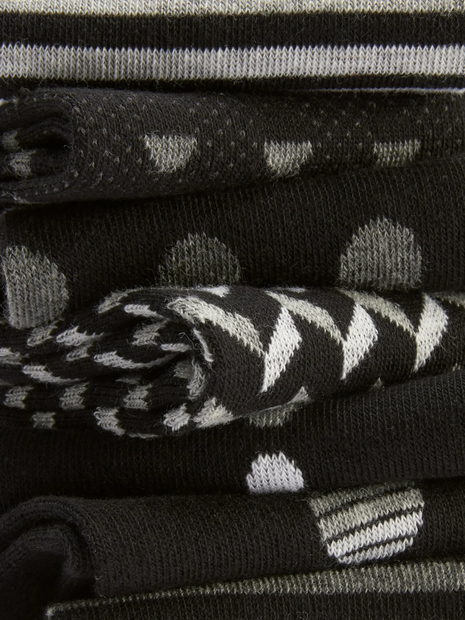 Socken|Primark Crew-Socken In Verschiedenen Designs, 7er-Pack Multi