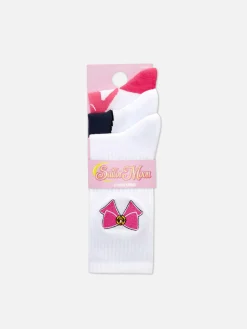 Socken|Primark Crew-Socken Mit „Sailor Moon“ Grafik Weiß