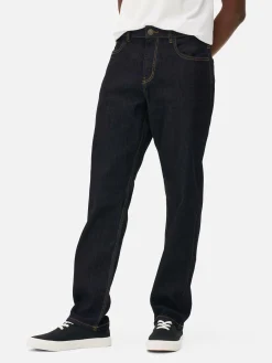 Jeans|Primark Denim-Jeans In Gerader Passform Dunkelblau