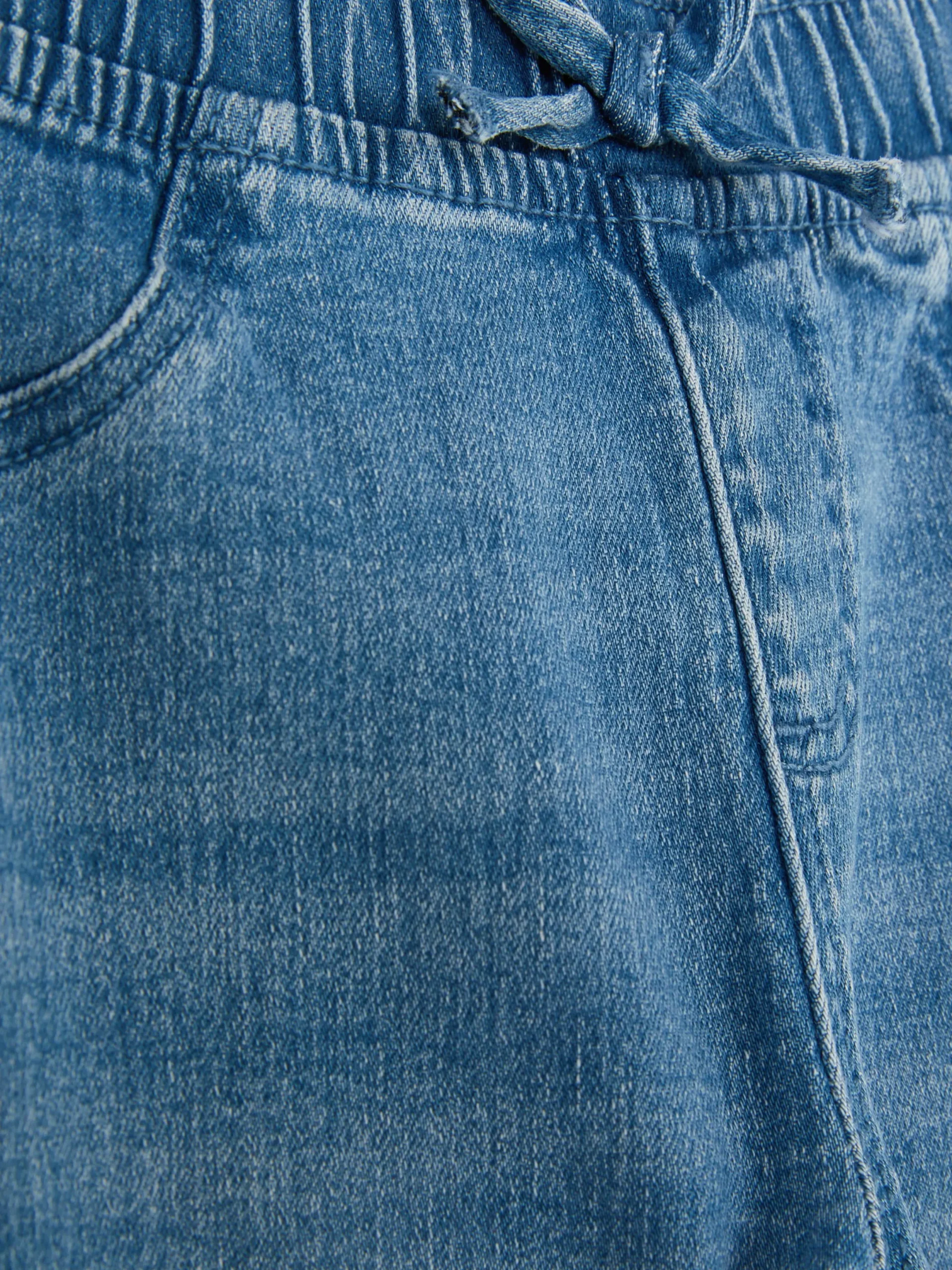 Hosen Und Leggings|Primark Denim-Jeans Mit Bündchen Mittelblau