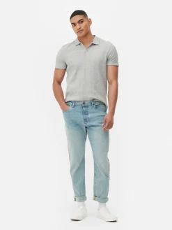 Jeans|Primark Denim-Jeans Mit Geradem Bein Hellblau