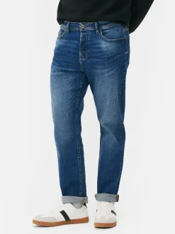 Jeans|Primark Denim-Jeans Mit Geradem Bein Mittelblau
