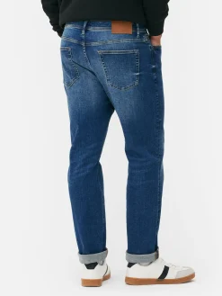 Jeans|Primark Denim-Jeans Mit Geradem Bein Mittelblau