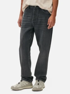 Jeans|Primark Denim-Jeans Mit Geradem Bein Grau