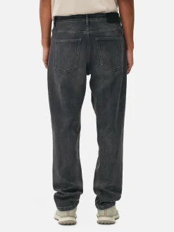 Jeans|Primark Denim-Jeans Mit Geradem Bein Grau