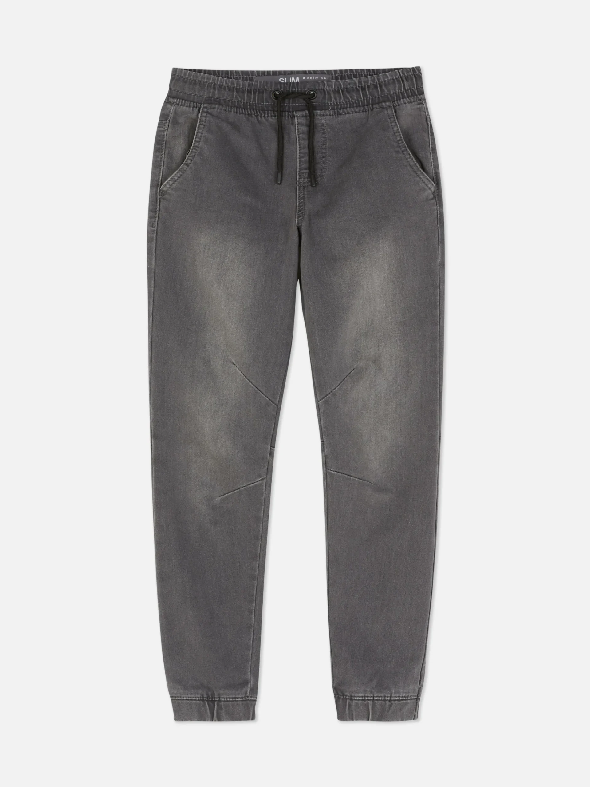 Jeans|Primark Denim-Jeggings Mit Kordelzug Dunkelgrau