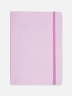 Notizbücher|Primark DIN A5-Notizbuch Mit Kunstledereinband Pink