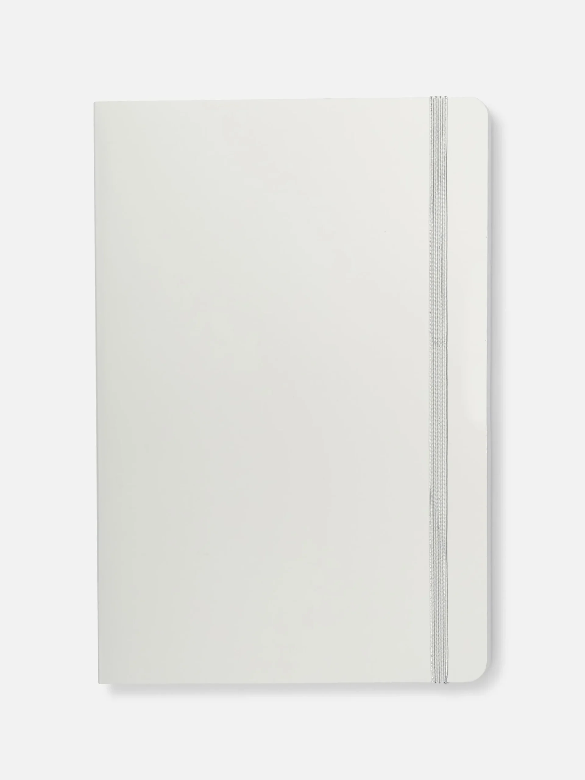 Notizbücher|Primark DIN A5-Notizbuch Mit Kunstledereinband Silber