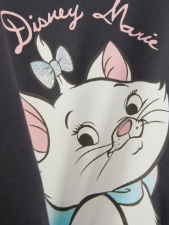 Hoodies Und Sweatshirts|Primark „Disney Aristocats Marie“ Rundhals-Sweatshirt Anthrazitfarben
