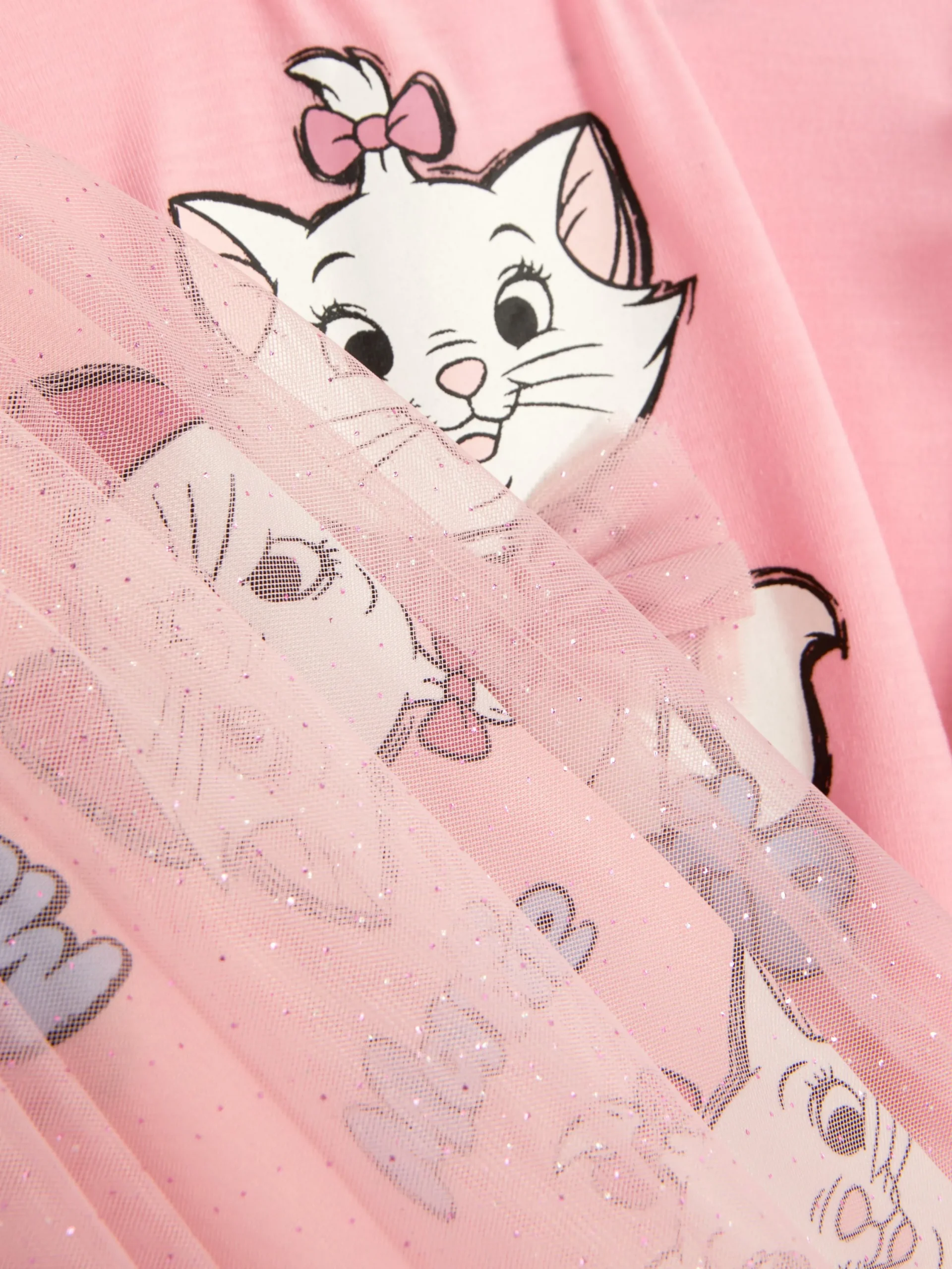 Sets Und Outfits|Primark „Disney Aristocats Marie“ Sweatshirt- Und Tutu-Set Rosa