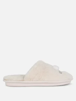 Hausschuhe|Hausschuhe|Primark „Disney Bambi Klopfer“ Hausschuhe Beige
