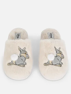 Hausschuhe|Hausschuhe|Primark „Disney Bambi Klopfer“ Hausschuhe Beige