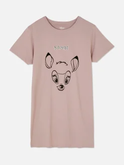 Schlafshirts Und Nachthemden|Primark „Disney Bambi“ Nachthemd Mit Print Mokkafarben