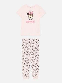 Schlafanzüge|Primark „Disney Charaktere“ T-Shirt-Schlafanzug Rosa