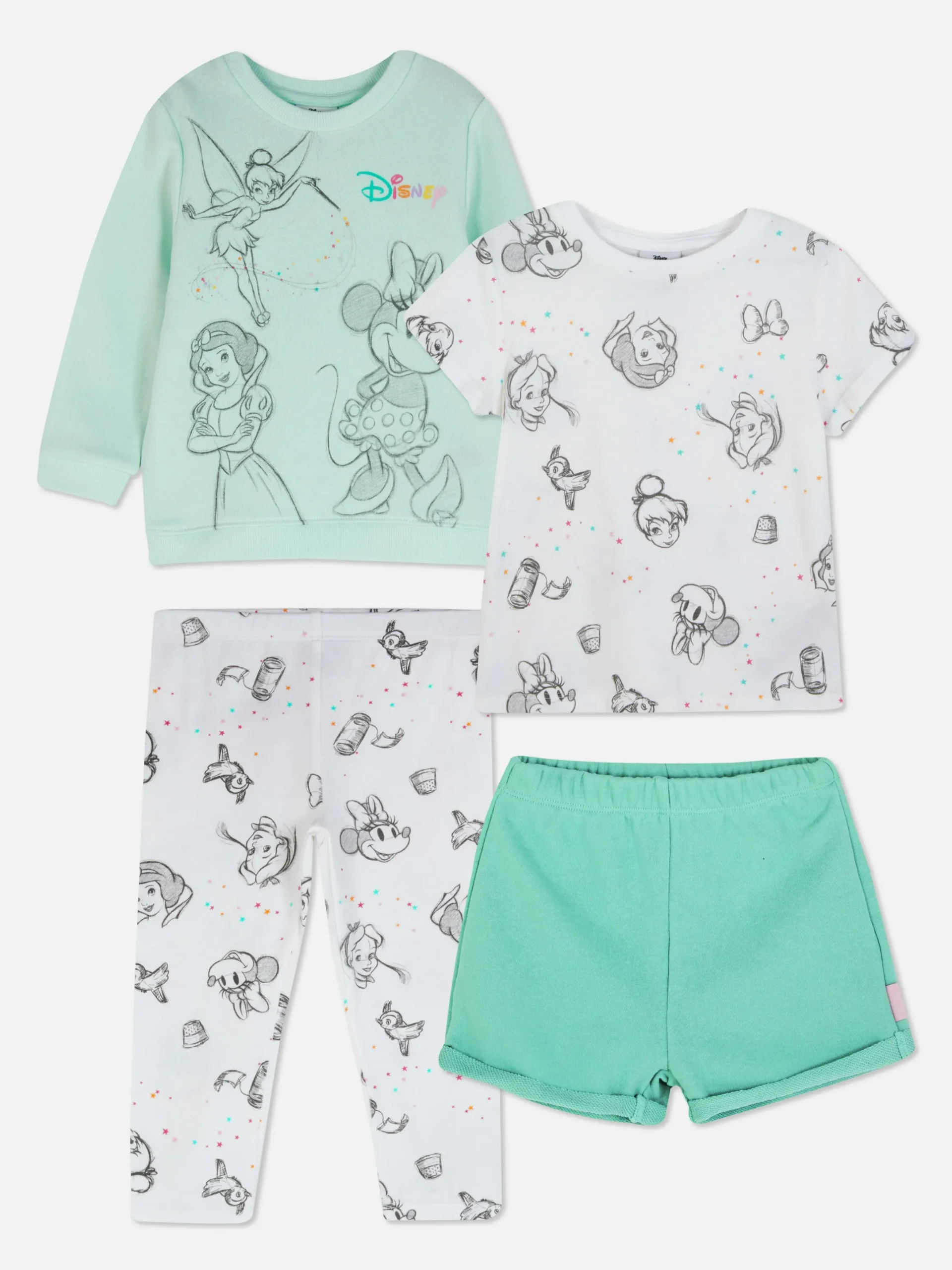 Sets Und Outfits|Primark „Disney Classics Originals“ Outfit-Sets, 2er-Pack Multi