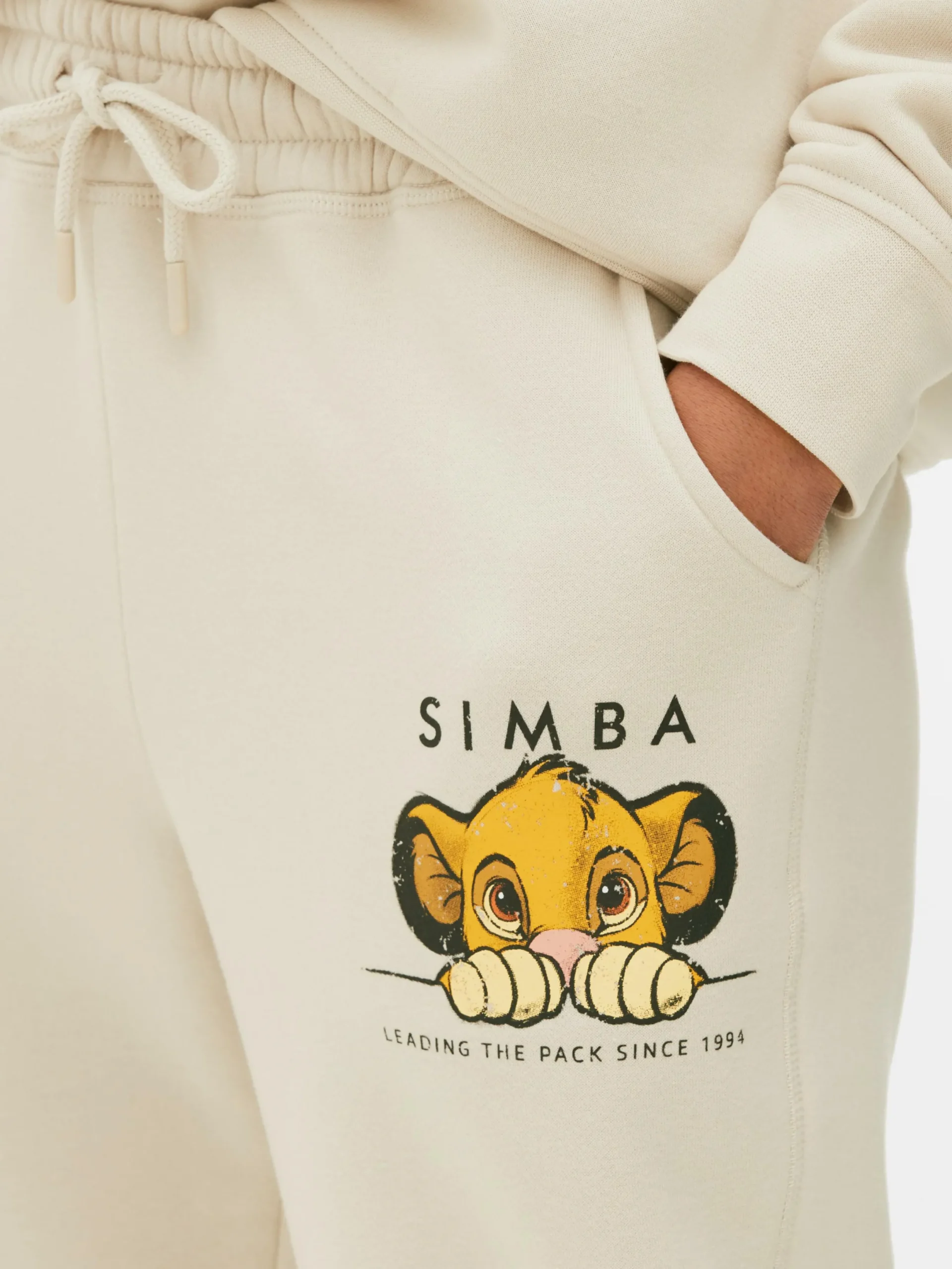 Jogginghosen|Primark „Disney Der König Der Löwen“ Jogginganzug Zum Kombinieren Naturfarben