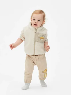 Jacken Und Mäntel|Primark „Disney Der König Der Löwen“ Weste Aus Borg Ecrufarben