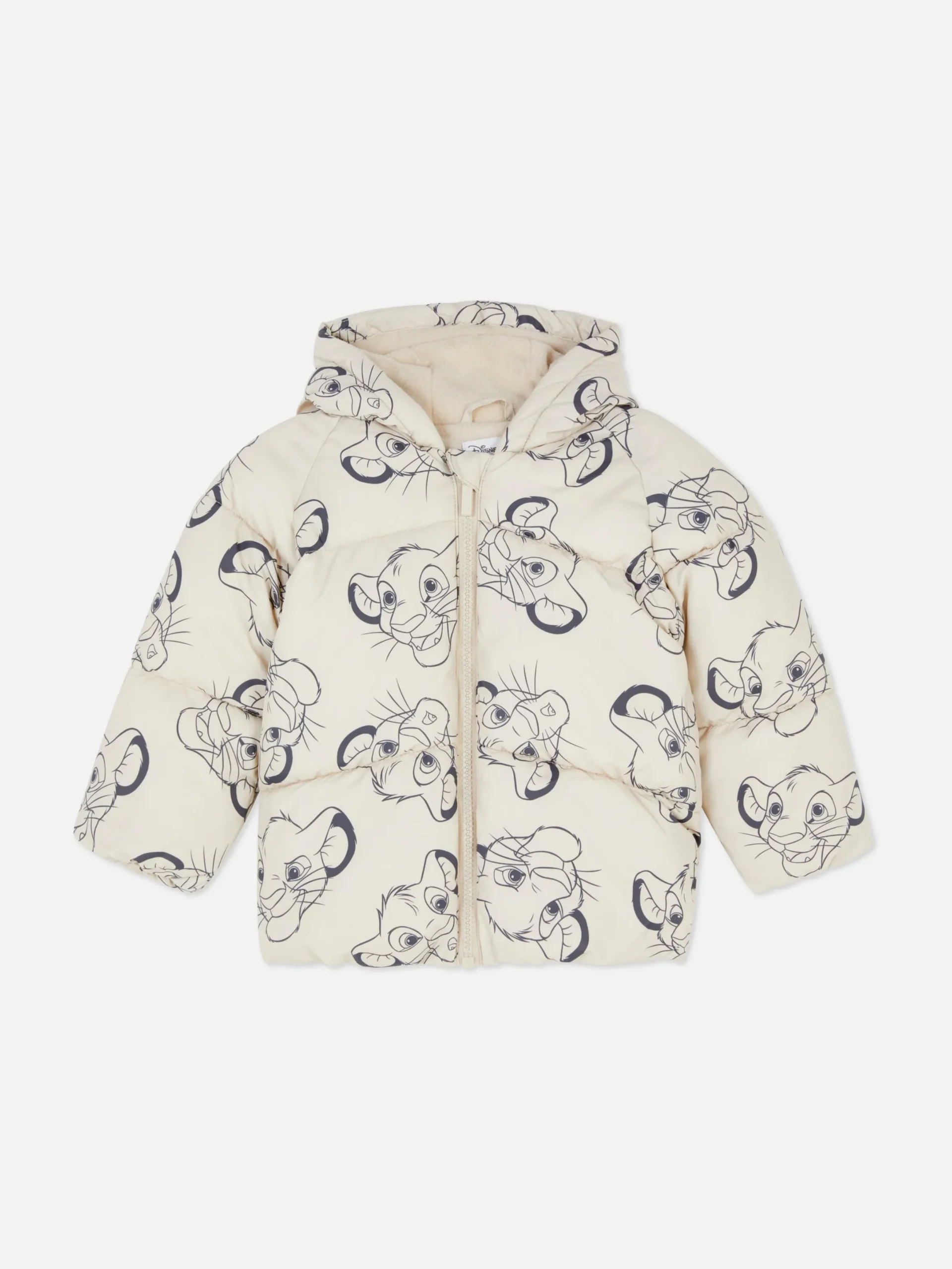 Jacken Und Mäntel|Primark „Disney Der König Der Löwen“ Pufferjacke Steinfarben