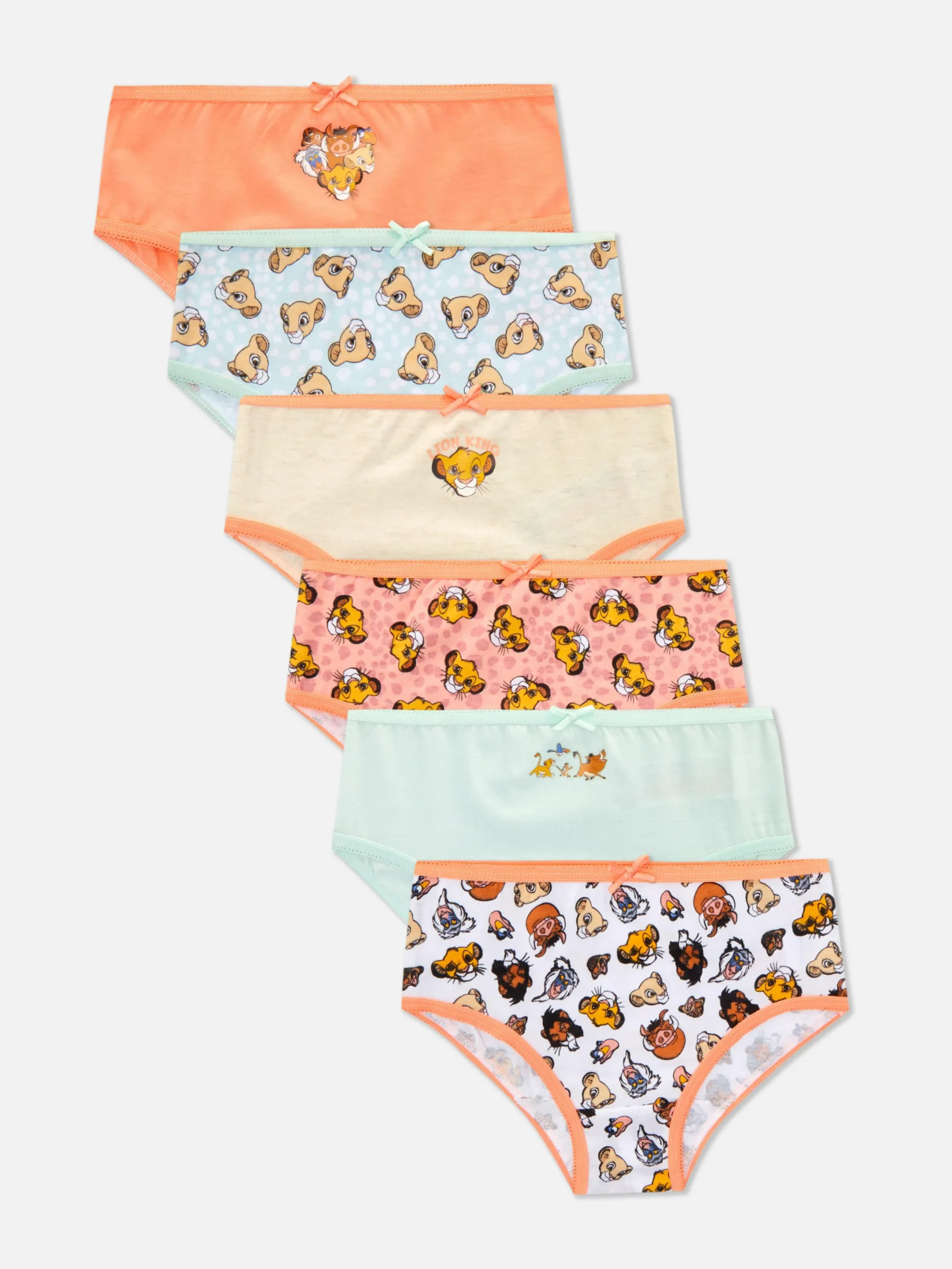 Unterwäsche|Primark „Disney Der König Der Löwen“ King, 6er-Pack Multi