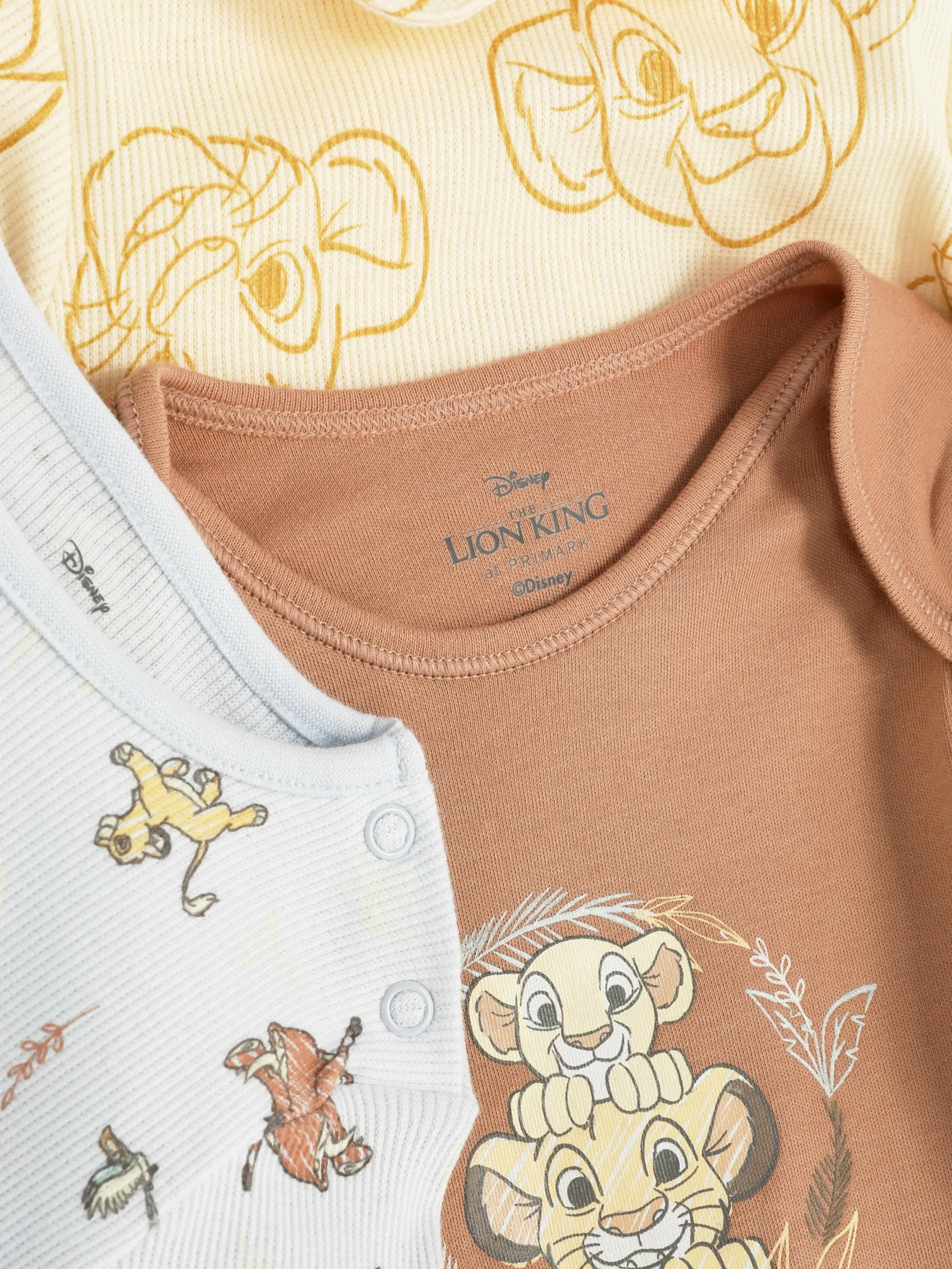 Bodys Und Westen|Primark „Disney Der König Der Löwen“ Bodysuits, 3er-Pack Multi